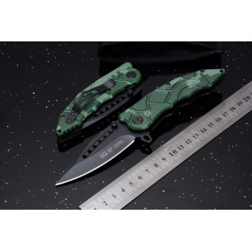 SR Columbia B418C 420 blade material fast opening folding knife UD53007G